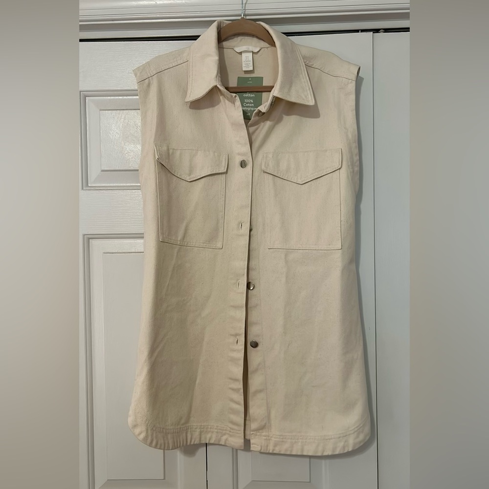 H&M denim shirt